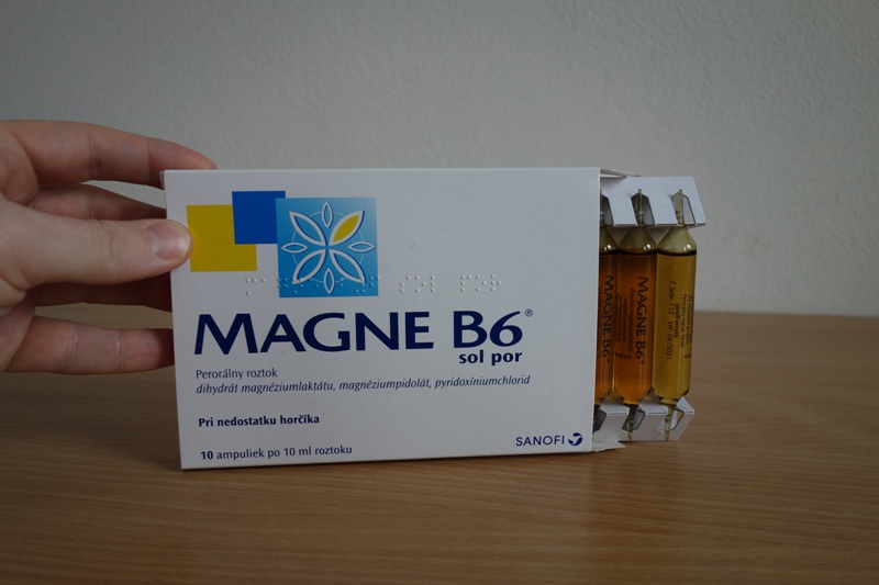 Magne B6 - najsilnejšie magnézium v ampulkách v lekárni